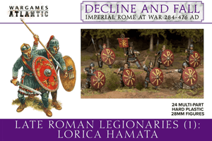 Wargames Atlantic 28mm Decline and Fall - Late Roman Legionaries Set 1 Lorica Hamata Wargames Atlantic 28mm Decline and Fall - Late Roman Legionaries Set 1 Lorica Hamata