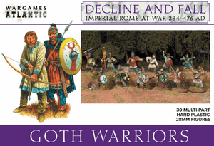 Wargames Atlantic 28mm Decline and Fall - Goth Warriors Wargames Atlantic 28mm Decline and Fall - Goth Warriors