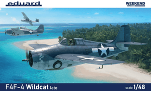  Eduard 1/48 Grumman F4F-4 Wildcat Late Production Weekend Edition 