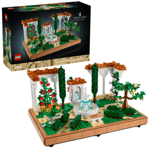 Lego Icons Fountain Garden Lego Icons Fountain Garden