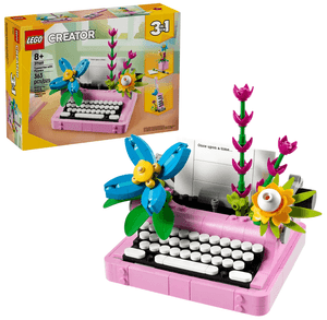 Lego Creator 3-in-1 Typewriter with Flowers Lego Creator 3-in-1 Typewriter with Flowers