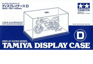Tamiya Display Case D for 1/12 Scale Motorcycles Tamiya Display Case D for 1/12 Scale Motorcycles