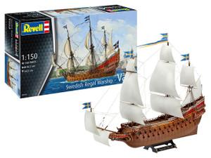  Revell 1/150 Vasa Swedish Royal Ship 