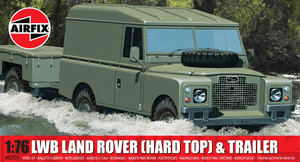 Airfix 1/76 Land Rover LWB Hard Top with Trailer Airfix 1/76 Land Rover LWB Hard Top with Trailer