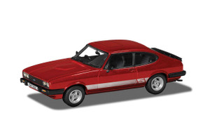 Corgi 1/43 Ford Capri Mk3 2.0S, Jupiter Red Diecast Model Corgi 1/43 Ford Capri Mk3 2.0S, Jupiter Red Diecast Model