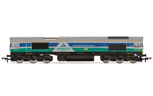 Hornby Railways OO Gauge RailRoad Plus BR Class 66 Aggregates Industries 66711 Sence DCC Sound Fitted Hornby Railways OO Gauge RailRoad Plus BR Class 66 Aggregates Industries 66711 Sence DCC Sound Fitted