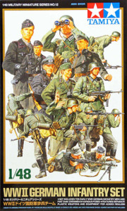  Tamiya 1/48 German Infantry Set WWII 