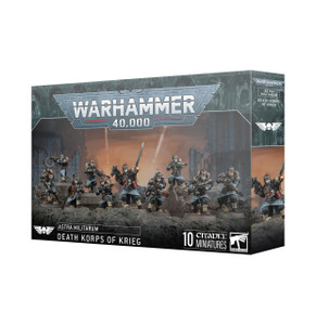Games Workshop Warhammer 40,000 - Astra Militarum - Death Korps of Krieg Infantry Squad Games Workshop Warhammer 40,000 - Astra Militarum - Death Korps of Krieg Infantry Squad