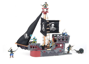 Papo Toys Wooden Fantasy Ship   Papo Toys Wooden Fantasy Ship