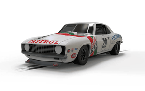  Scalextric Slot Car - Chevrolet Camaro - Castrol Racing - Trans-Am 1971 