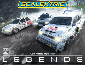 Scalextric Slot Car Set - Colin McRae - Triple Car Pack Scalextric Slot Car Set - Colin McRae - Triple Car Pack