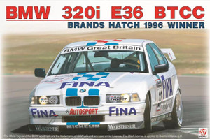 Beemax 1/24 BMW 320 Fina BTCC 96 Winner Model Kit Beemax 1/24 BMW 320 Fina BTCC 96 Winner Model Kit