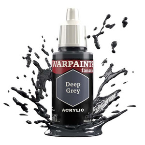 Army Painter Warpaints Fanatic 3002 18ml Deep Grey Acrylic Paint Army Painter Warpaints Fanatic 3002 18ml Deep Grey Acrylic Paint