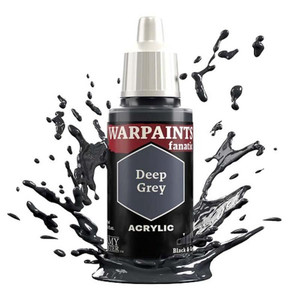 Army Painter Warpaints Fanatic 3002 18ml Deep Grey Acrylic Paint 