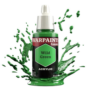 Army Painter Warpaints Fanatic 3053 18ml Wild Green Acrylic Paint Army Painter Warpaints Fanatic 3053 18ml Wild Green Acrylic Paint