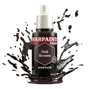 Army Painter Warpaints Fanatic 3109 18ml Oak Brown Acrylic Paint   Army Painter Warpaints Fanatic 3109 18ml Oak Brown Acrylic Paint