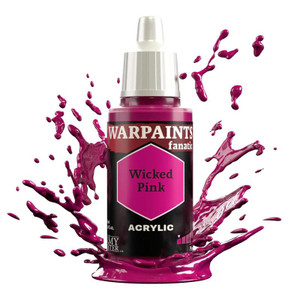 Army Painter Warpaints Fanatic 3121 18ml Wicked Pink Acrylic Paint Army Painter Warpaints Fanatic 3121 18ml Wicked Pink Acrylic Paint
