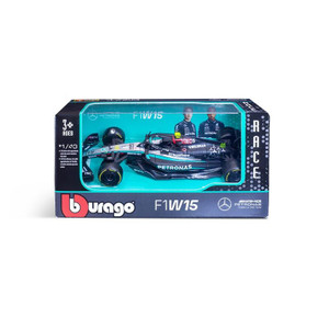 Burago 1/43 Mercedes AMG W15 F1 2024 #44 Lewis Hamilton Burago 1/43 Mercedes AMG W15 F1 2024 #44 Lewis Hamilton