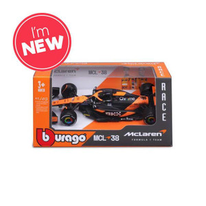 Burago 1/43 McLaren MCL38 F1 2024 #81 Oscar Piastri Burago 1/43 McLaren MCL38 F1 2024 #81 Oscar Piastri