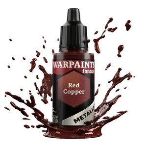 Army Painter Warpaints Fanatic Metallics 3182 18ml Red Copper Acrylic Paint   Army Painter Warpaints Fanatic Metallics 3182 18ml Red Copper Acrylic Paint