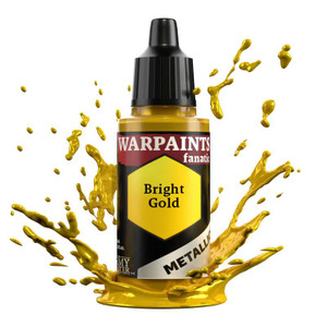  Army Painter Warpaints Fanatic Metallics 3189 18ml Bright Gold Acrylic Paint 