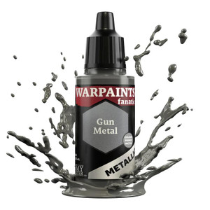 Army Painter Warpaints Fanatic Metallics 3193 18ml Gun Metal Acrylic Paint Army Painter Warpaints Fanatic Metallics 3193 18ml Gun Metal Acrylic Paint