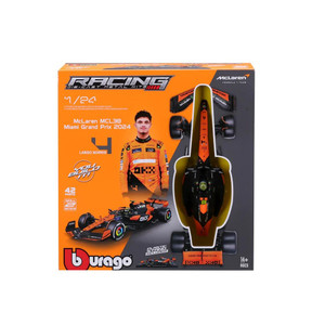 Burago 1/24 F1 McLaren MCL38 2024 Norris Diecast Model Kit Burago 1/24 F1 McLaren MCL38 2024 Norris Diecast Model Kit