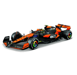 Burago 1/24 F1 McLaren MCL38 2024 With Norris Figure Diecast Model Burago 1/24 F1 McLaren MCL38 2024 With Norris Figure Diecast Model