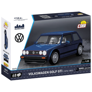  Cobi Volkswagen Golf GTI 1976 - Blue 