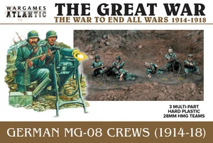  Wargames Atlantic 28mm Great War - WWI German MG-08 Crews 1914-1918 