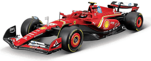 Burago 1/24 F1 Ferrari SF-24 2024 Sainz Diecast Model Kit Burago 1/24 F1 Ferrari SF-24 2024 Sainz Diecast Model Kit