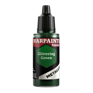  Army Painter Warpaints Fanatic Metallics 3196 18ml Glittering Green Acrylic Paint 