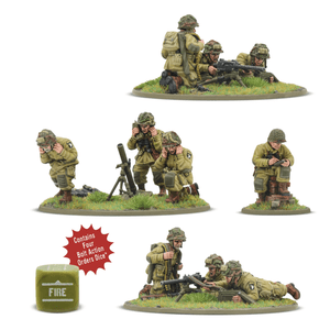 Warlord Games 28mm Bolt Action US Airborne D-Day 1944-1945 - Heavy Weapons Platoon Warlord Games 28mm Bolt Action US Airborne D-Day 1944-1945 - Heavy Weapons Platoon