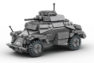  Build Army 1/33 Sd.Kfz.222 Armoured Car 