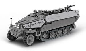  Build Army 1/33 Sd.Kfz.251 Ausf.D Half-track 