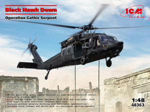 Icm ICM 1/48 Sikorsky UH-60 Black Hawk down 'Operation Gothic Serpent'  Icm ICM 1/48 Sikorsky UH-60 Black Hawk down 'Operation Gothic Serpent'