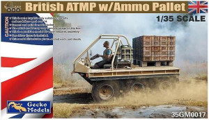  Gecko Models 1/35 British ATMP w\Ammo Pallet 
