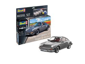 Revell 1/24 Porsche 911 Carrera 3.2 Coupé (G-Model) Starter Set   Revell 1/24 Porsche 911 Carrera 3.2 Coupé (G-Model) Starter Set