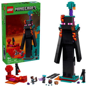 Lego Mincraft The Enderman Tower Lego Mincraft The Enderman Tower