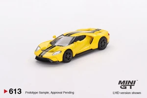 Mini GT 1/64 Ford Mustang Mach1 Grabber Yellow - Wonderland Models