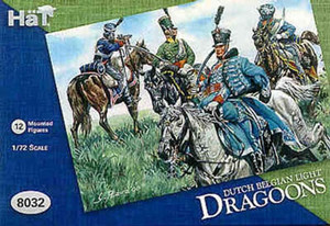  Hat Industrie 1/72 Napoleonic Dutch Belgian Light Dragoons 