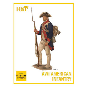  Hat Industrie 1/72 American War of Independence American Infantry 