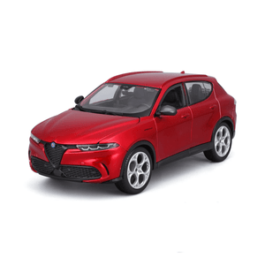 Burago 1/24 Alfa Romeo Tonale Red Diecast Model Burago 1/24 Alfa Romeo Tonale Red Diecast Model