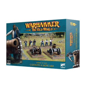  Games Workshop Warhammer The Old World - Empire of Man - Cannons and Mortars 