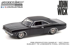  Greenlight 1/64 John Wick (2014) 1968 Dodge Charger R/T 