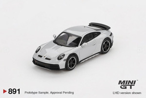 Mini GT 1/64 Porsche 911 Dakar Ice Grey Metallic (RHD) Mini GT 1/64 Porsche 911 Dakar Ice Grey Metallic (RHD)