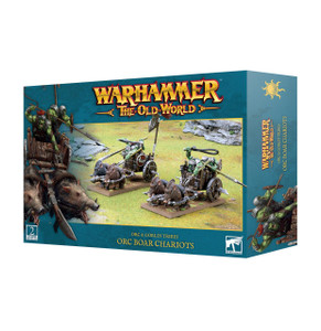  Games Workshop Warhammer The Old World - Orc & Goblin Tribes - Orc Boar Chariots 