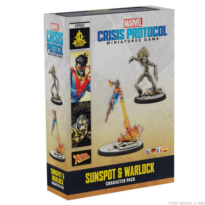  Atomic Mass Games Marvel Crisis Protocol: 153 Sunspot & Warlock 