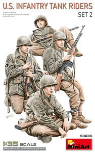 MiniArt 1/35 US Infantry Tank Riders Set 2 MiniArt 1/35 US Infantry Tank Riders Set 2
