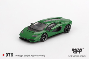 Mini GT 1/64 Lamborghini Countach LB-WORKS Black - Wonderland